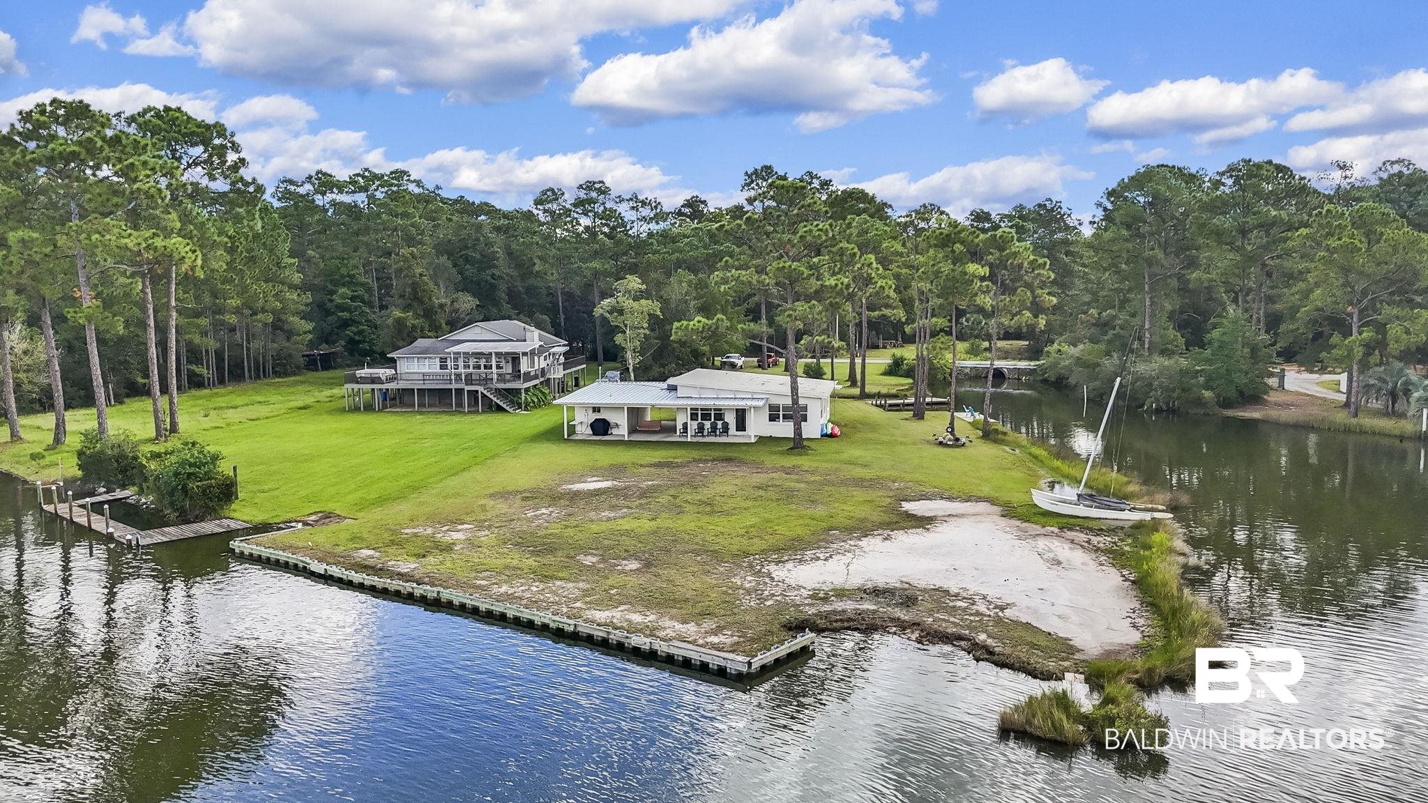 7849 Bayshore Drive Elberta, AL 36530 - Photo 8 of 47 Birds eye view of property with a water view