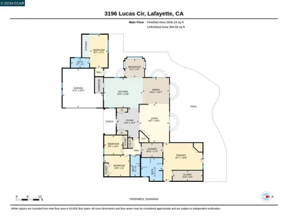 $2,195,000 | 3196 Lucas Circle, Lafayette, CA 94549