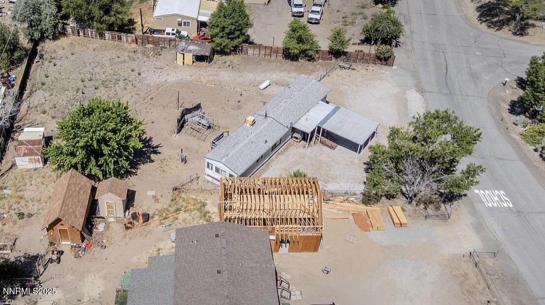 17530 Thrush Lane Reno, NV 89508 - Photo 8 of 25 an aerial view of a house with a yard