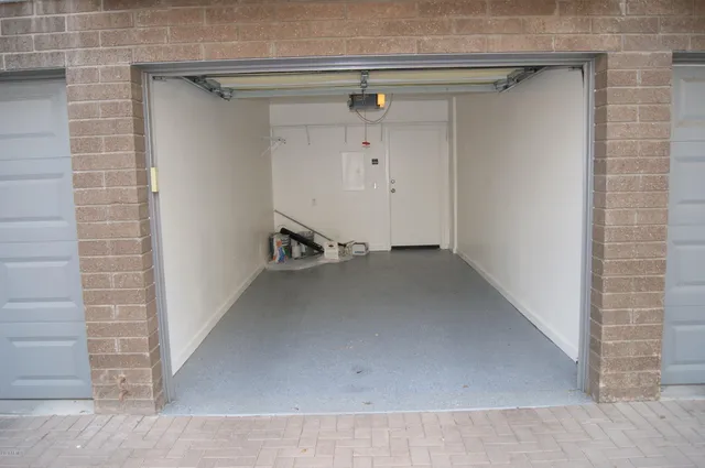 a view of a small space