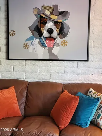 a living room with a couch