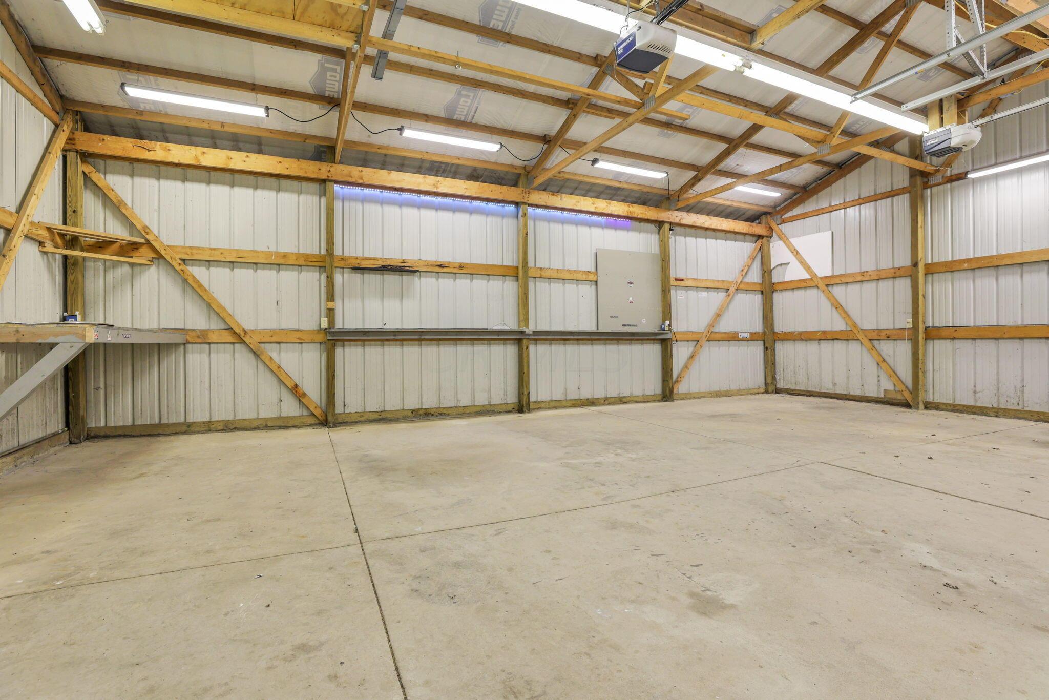3170 Chillicothe Lancaster Road Southwest Lancaster, OH 43130 - Photo 42 of 45 pole barn interior view