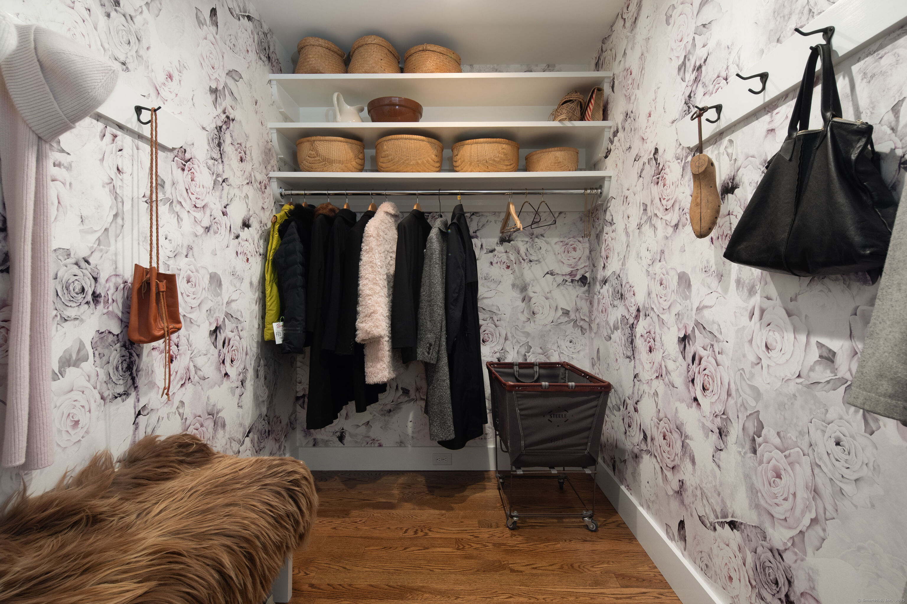 56 Sharon Road Salisbury, CT 06039 - Photo 14 of 39 a view of walk in closet with clothes and shoes