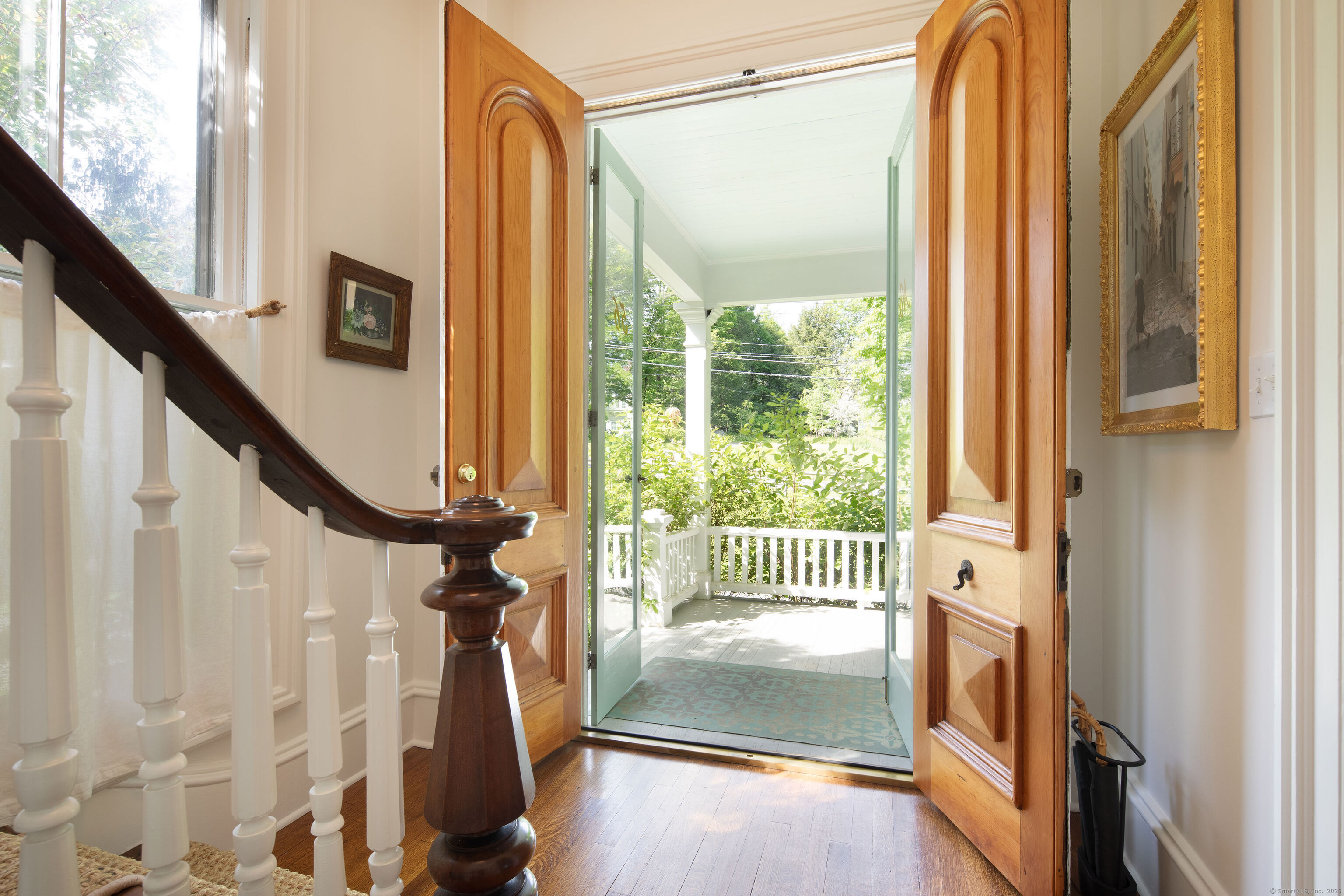 56 Sharon Road Salisbury, CT 06039 - Photo 6 of 39 a view of an entryway with staircase