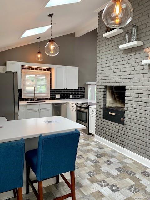 2537 West Wattles Road Troy, MI 48098 - Photo 9 of 32 Wood Burning Stove with newer appliances