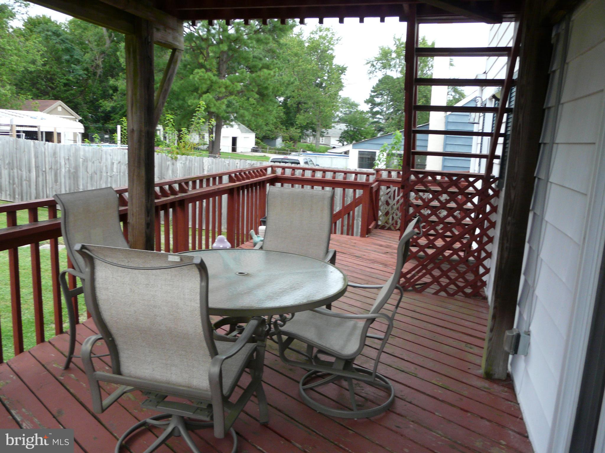 5911 Meadow Road Baltimore, MD 21206 - Photo 43 of 49 Rear Deck from Family Room