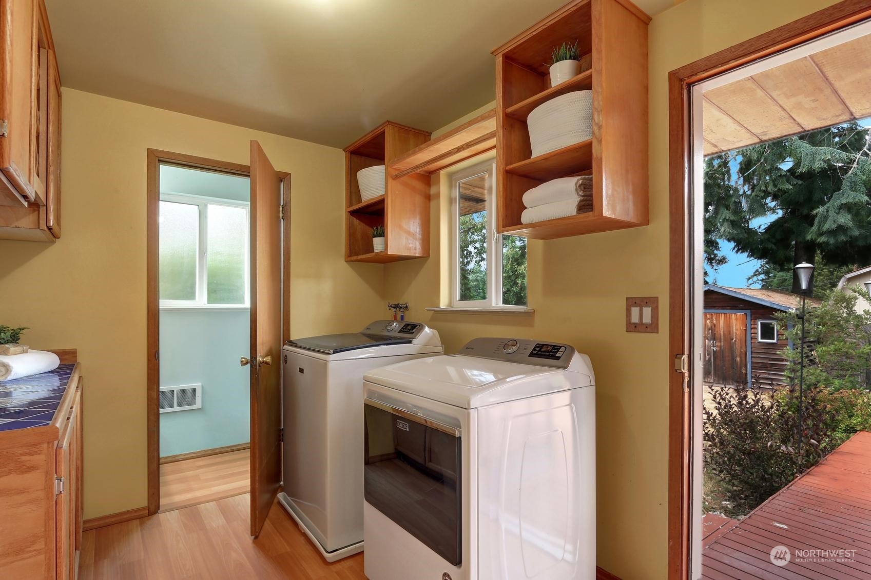 2303 Burley Drive Everett, WA 98208 - Photo 16 of 22 a utility room with dryer and washer