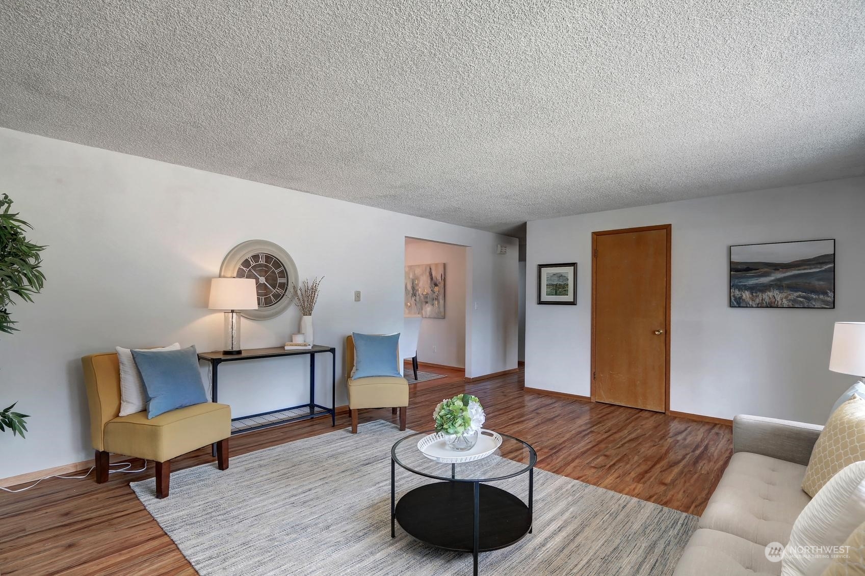 2303 Burley Drive Everett, WA 98208 - Photo 5 of 22 a living room with furniture and wooden floor