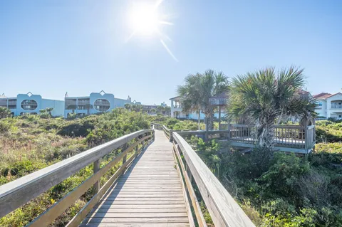a view of balcony and yard