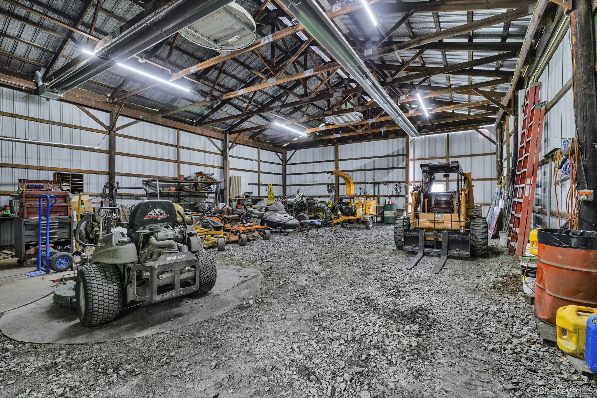 470 Little Britain Road Newburgh, NY 12550 - Photo 40 of 45 Garage with metal wall