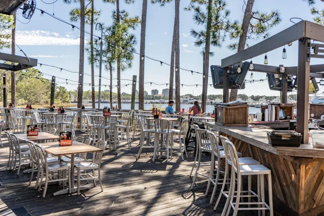 a view of a chairs and table in the patio