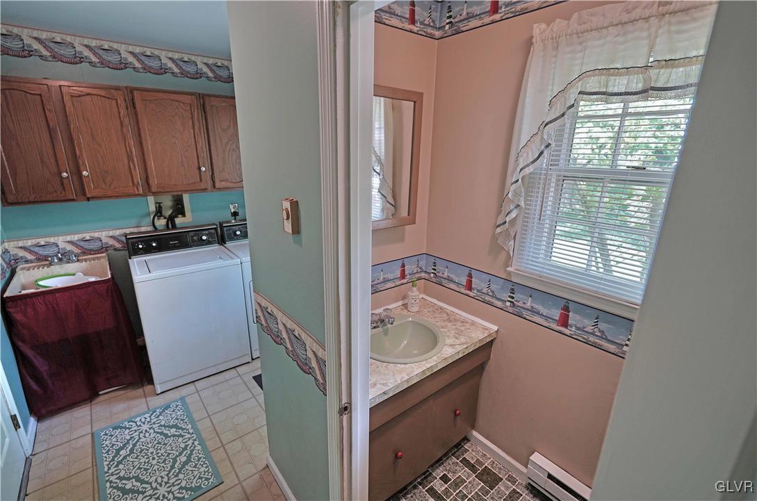 3509 Margate Road Bethlehem, PA 18020 - Photo 16 of 31 Powder room and laundry