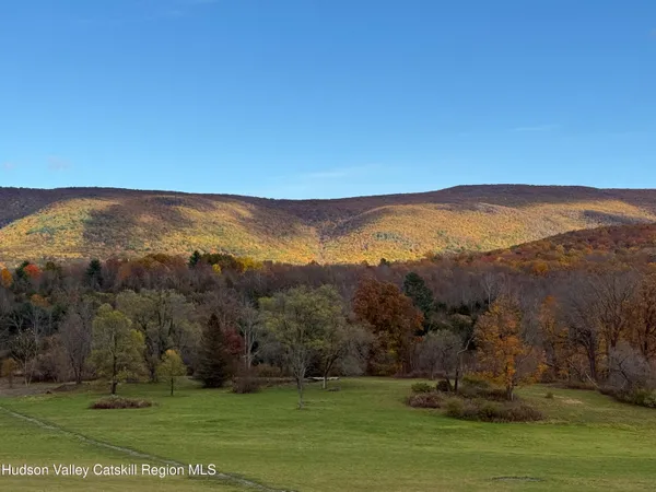 a view of outdoor space and mountain view