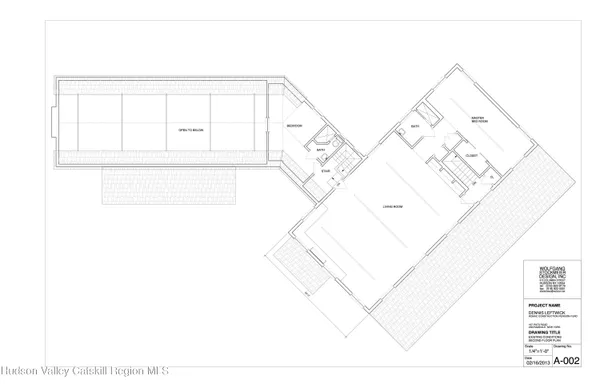 a picture of a room with a white walls and a window