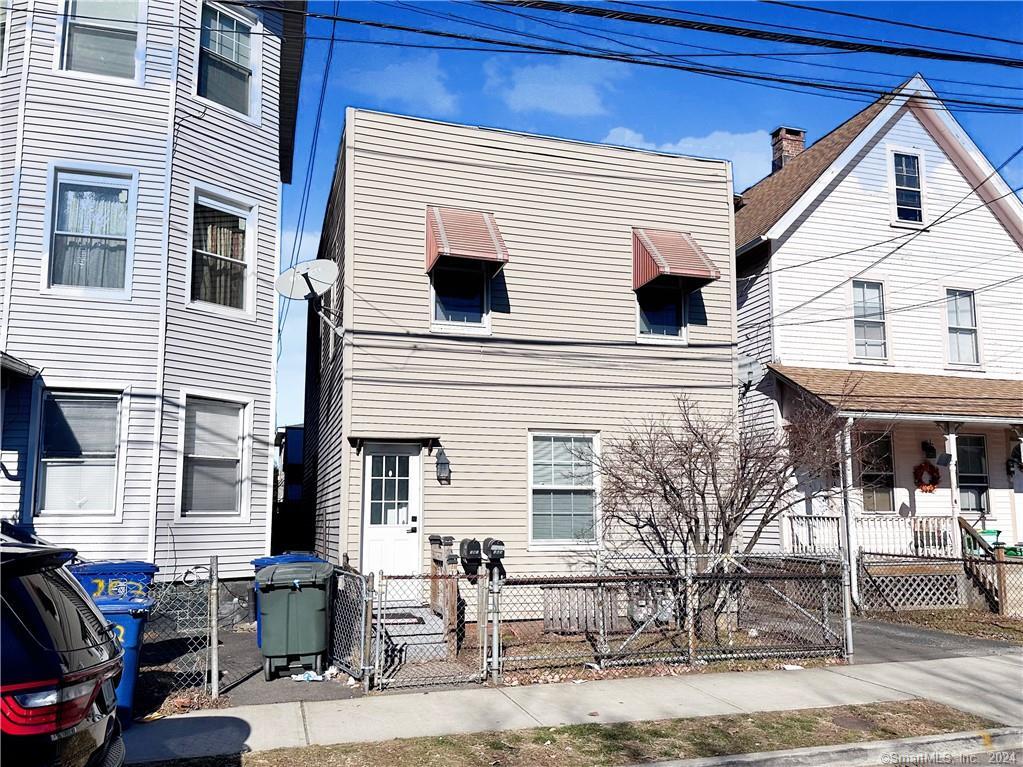 a view of a house with a patio