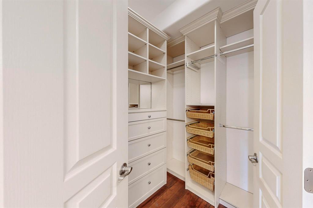 330 Las Colinas Boulevard East, Unit 342 Irving, TX 75039 - Photo 13 of 19 a view of walk in closet with empty racks