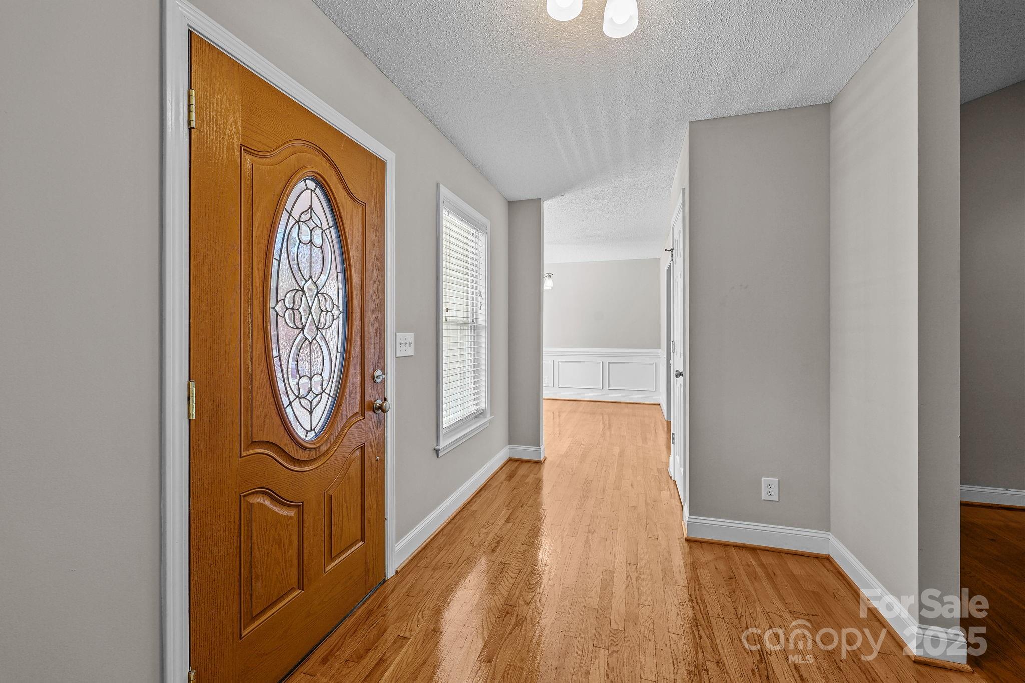 190 Teague Road Salisbury, NC 28146 - Photo 13 of 44 a view of a door with wooden floor