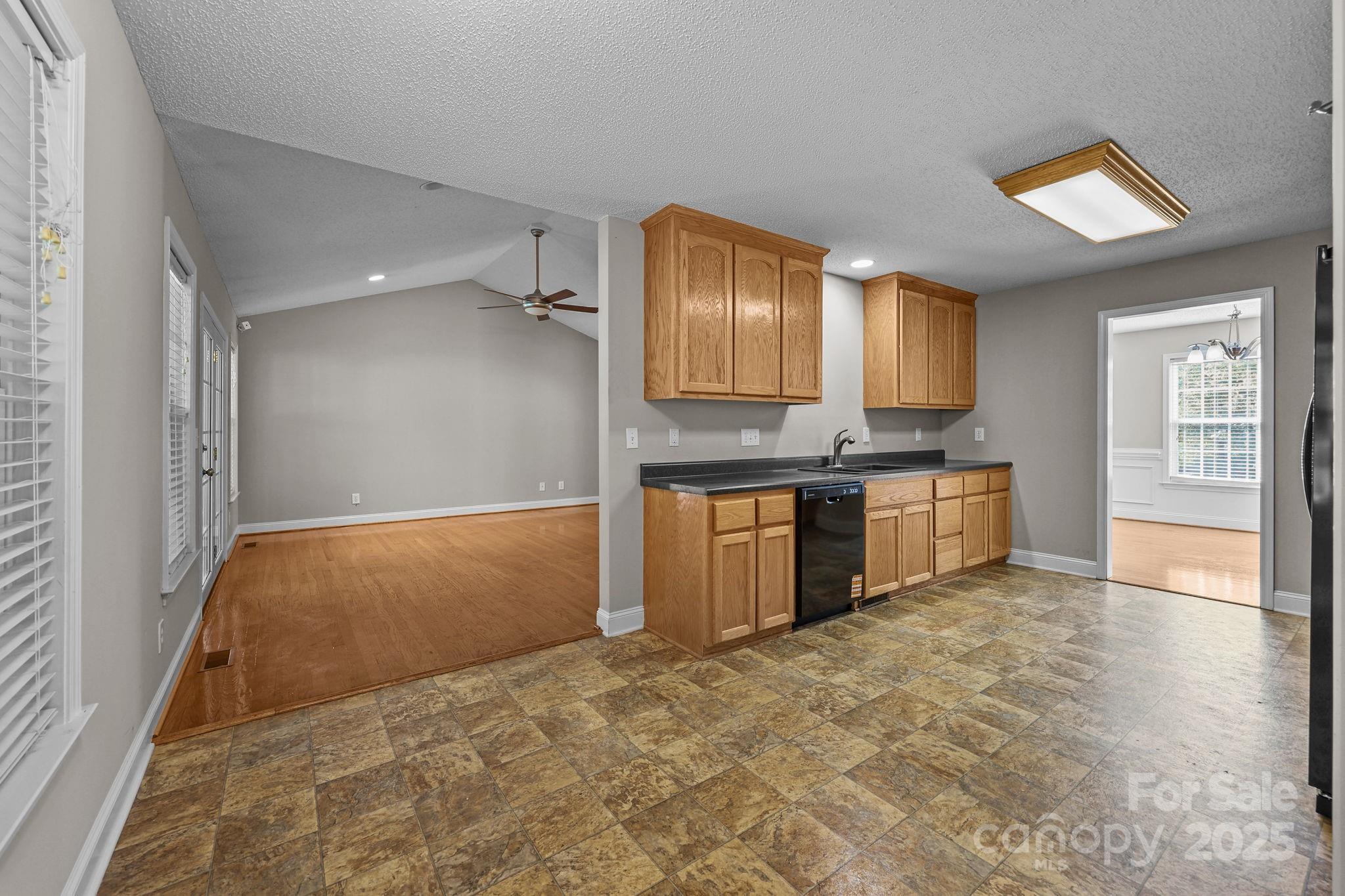 190 Teague Road Salisbury, NC 28146 - Photo 23 of 44 a view of kitchen with wooden floor