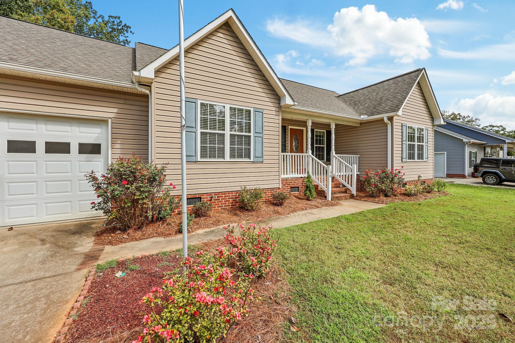 190 Teague Road Salisbury, NC 28146 - Photo 10 of 44 a view of a house with backyard