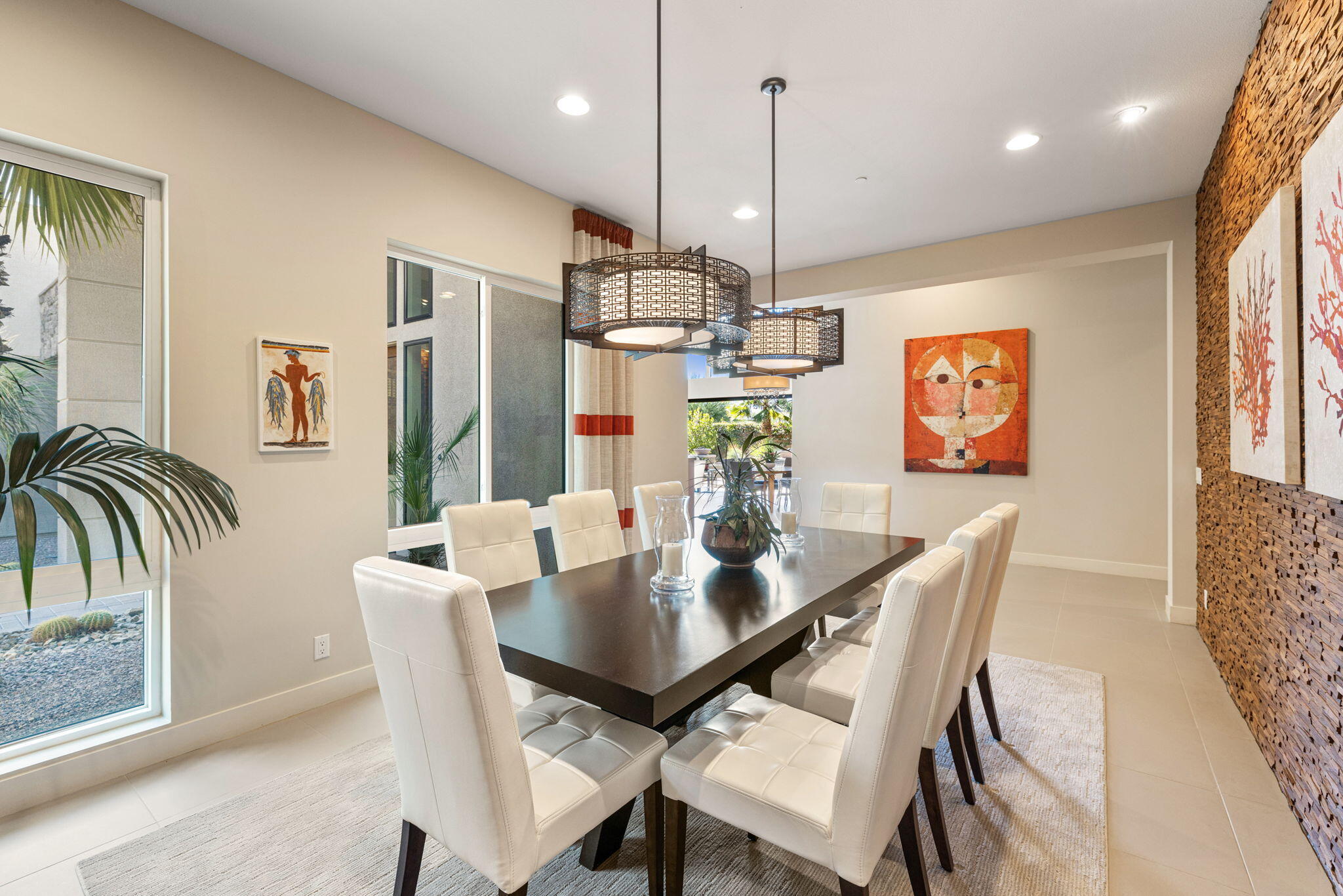 5 Via Merenda Rancho Mirage, CA 92270 - Photo 42 of 84 a view of a dining room and livingroom