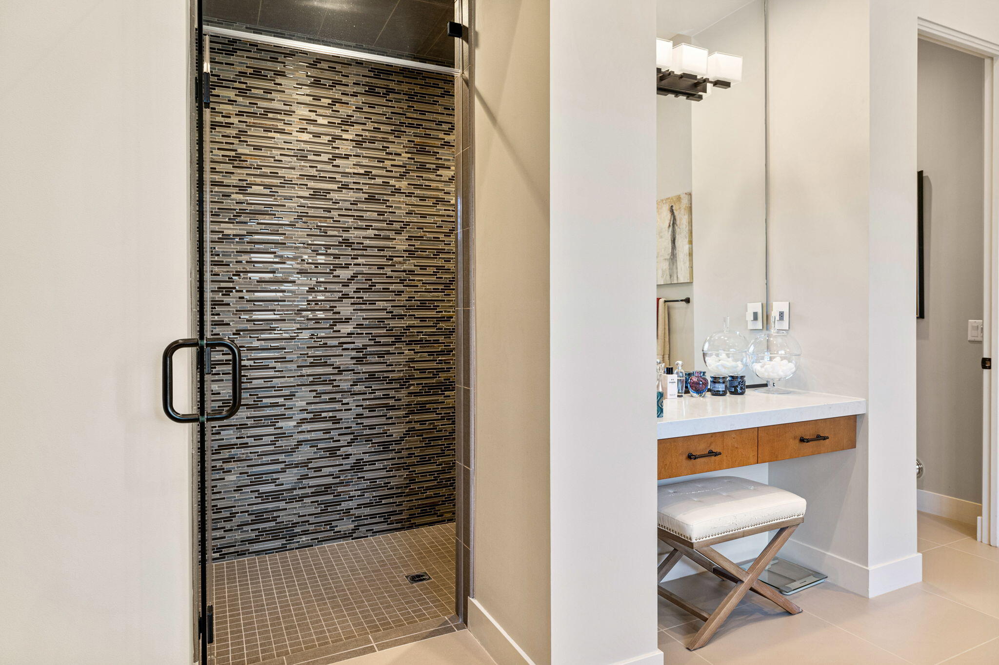 5 Via Merenda Rancho Mirage, CA 92270 - Photo 58 of 84 a bathroom with a shower toilet and sink