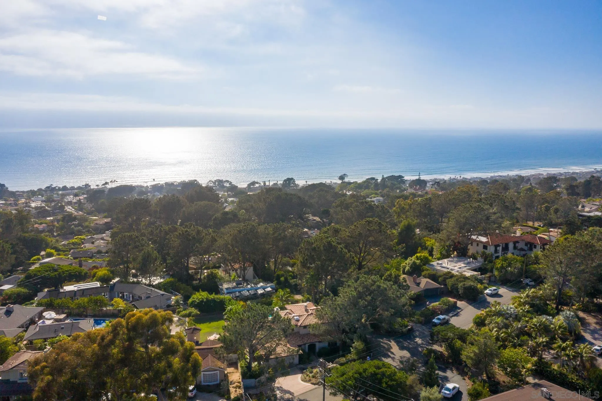 1346 Crest Road Del Mar, CA 92014 - Photo 58 of 64 an aerial view of a city