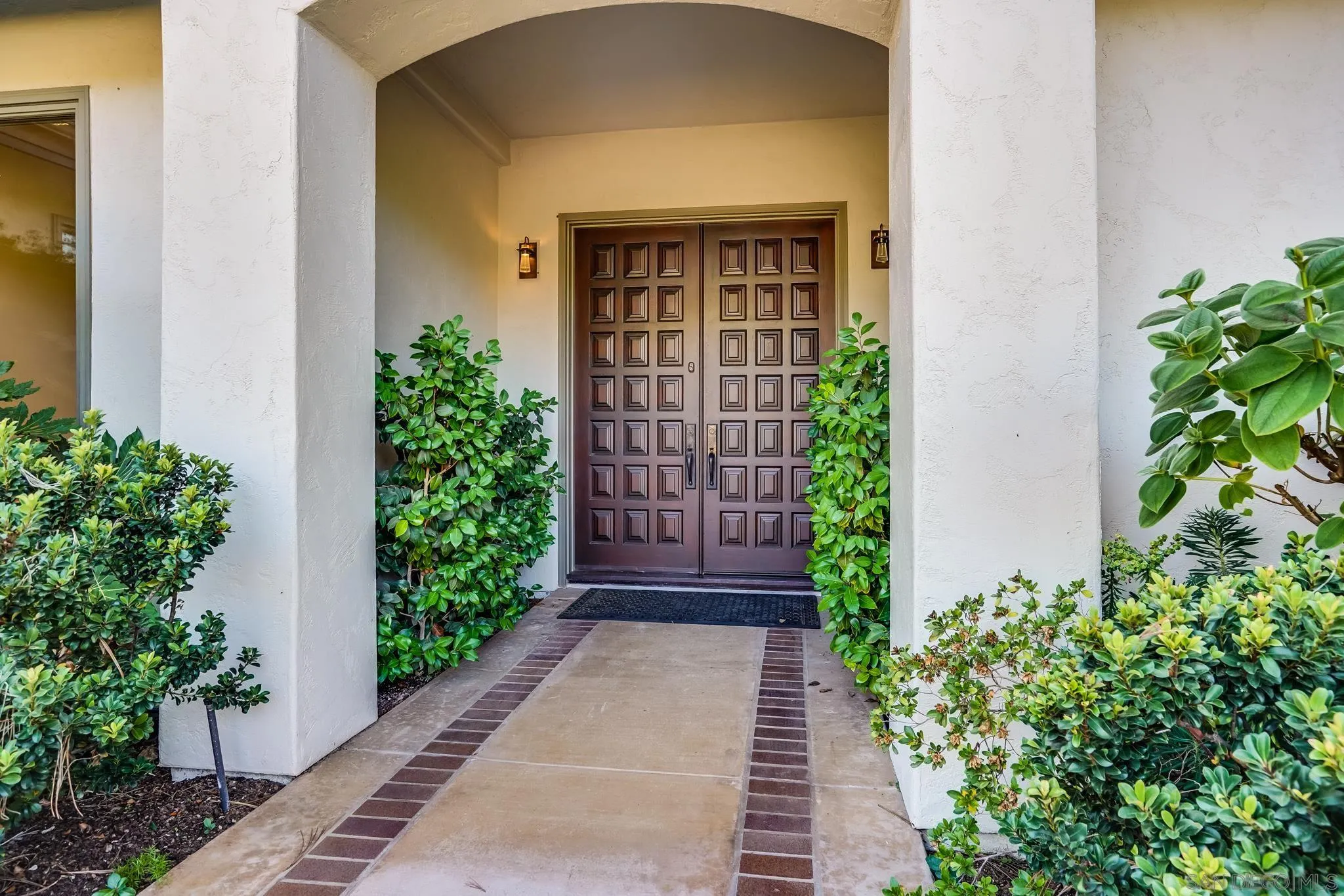 1346 Crest Road Del Mar, CA 92014 - Photo 6 of 64 view of a pathway both side of the house