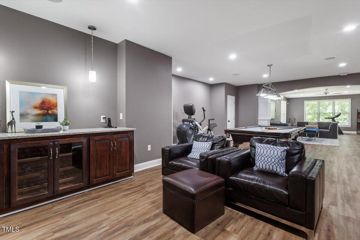 124 Dartmoor Lane Raleigh, NC 27614 - Photo 50 of 64 Basement Kitchen Area
