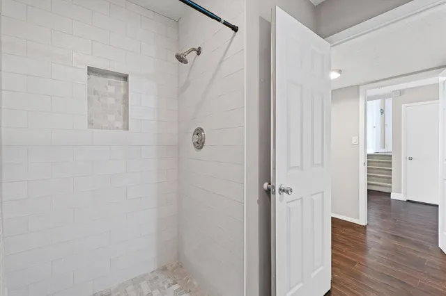 wooden floor in an empty room