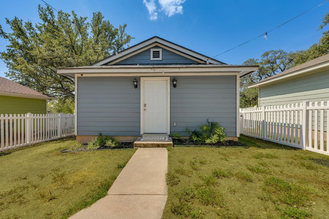 356 Wetzel Kyle, TX 78640 - Photo 22 of 24 a front view of a house with garden