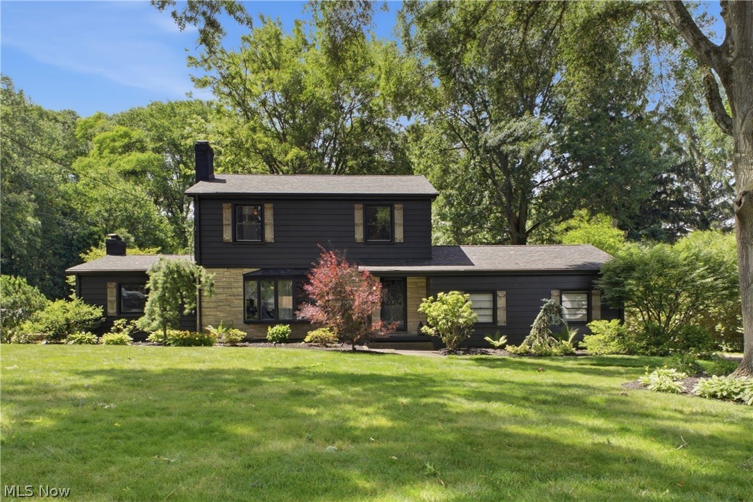 2411 Ridgeview Lane Youngstown, OH 44514 - Photo 1 of 48 Black siding exterior with light stone accents