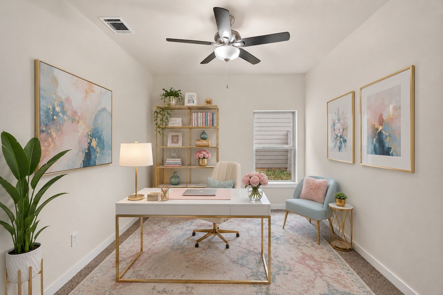 640 Levine Court Conroe, TX 77316 - Photo 7 of 22 Versatile Bedroom or Office Space - Digitally Furnished
