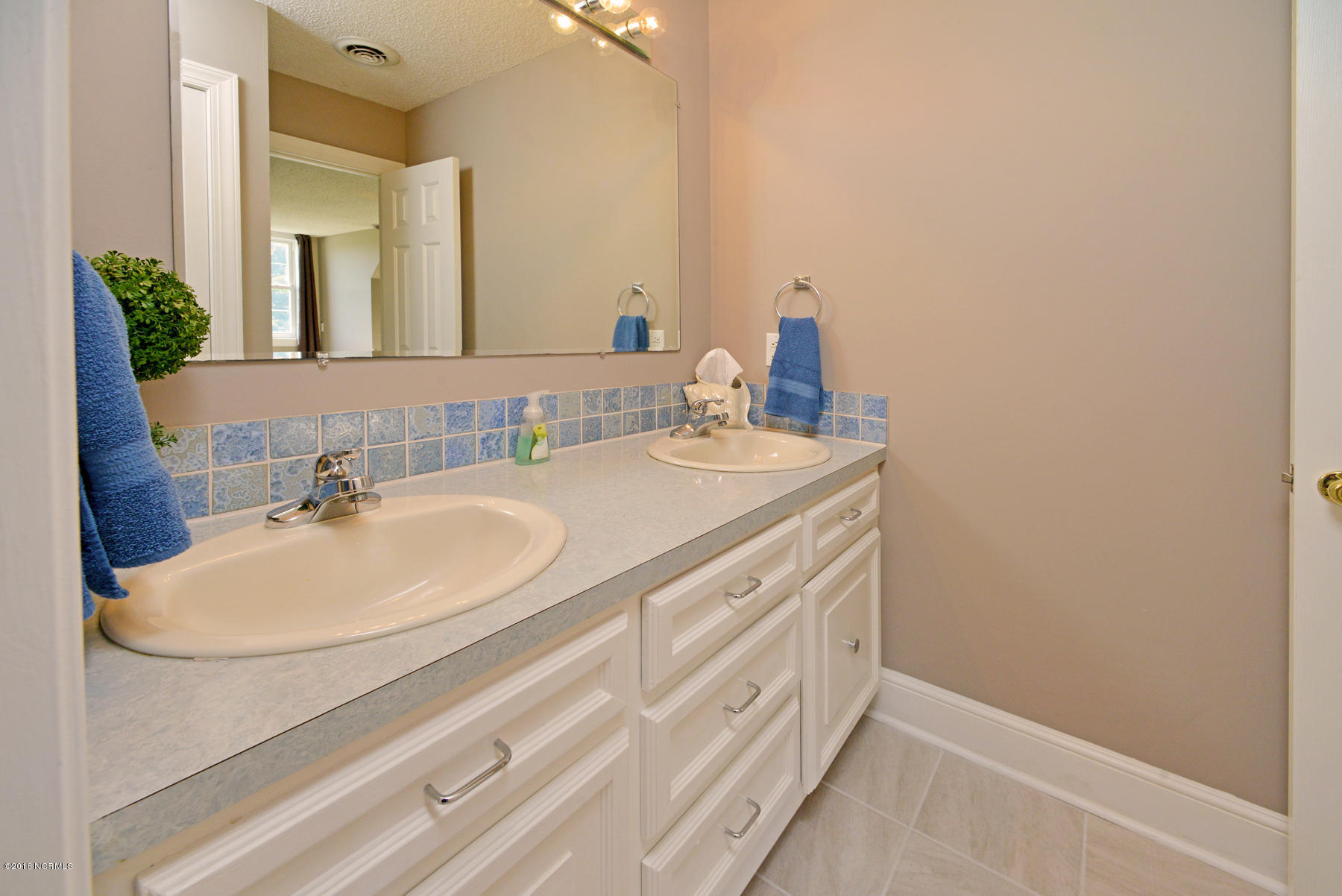 3907 Edwards Road Grimesland, NC 27837 - Photo 44 of 51 upstairs bathroom