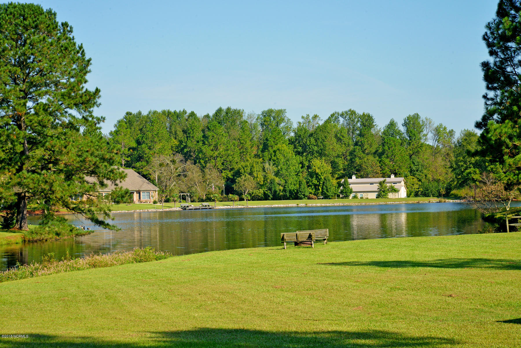 beautiful pond views