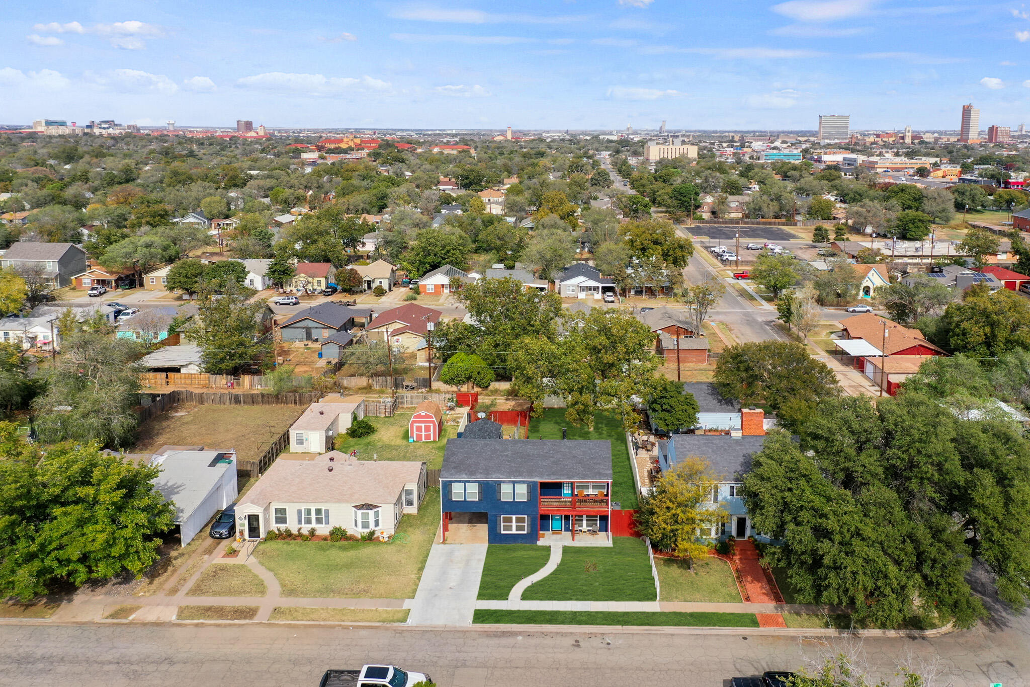 1904 28th Street Lubbock, TX 79411 - Photo 8 of 59 an aerial view of a city