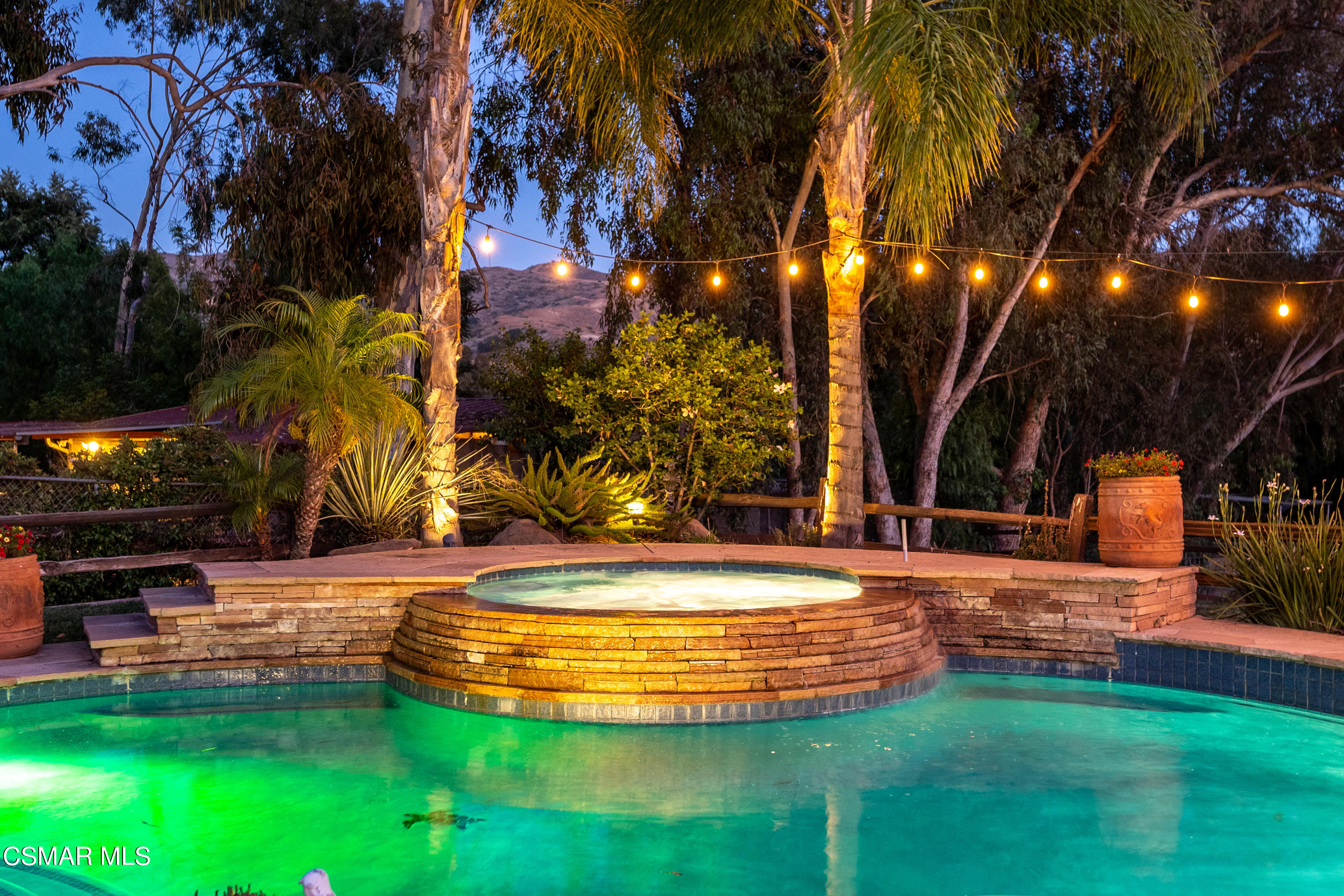 1704 Rambling Road Simi Valley, CA 93065 - Photo 23 of 40 a view of yard with swimming pool and green space