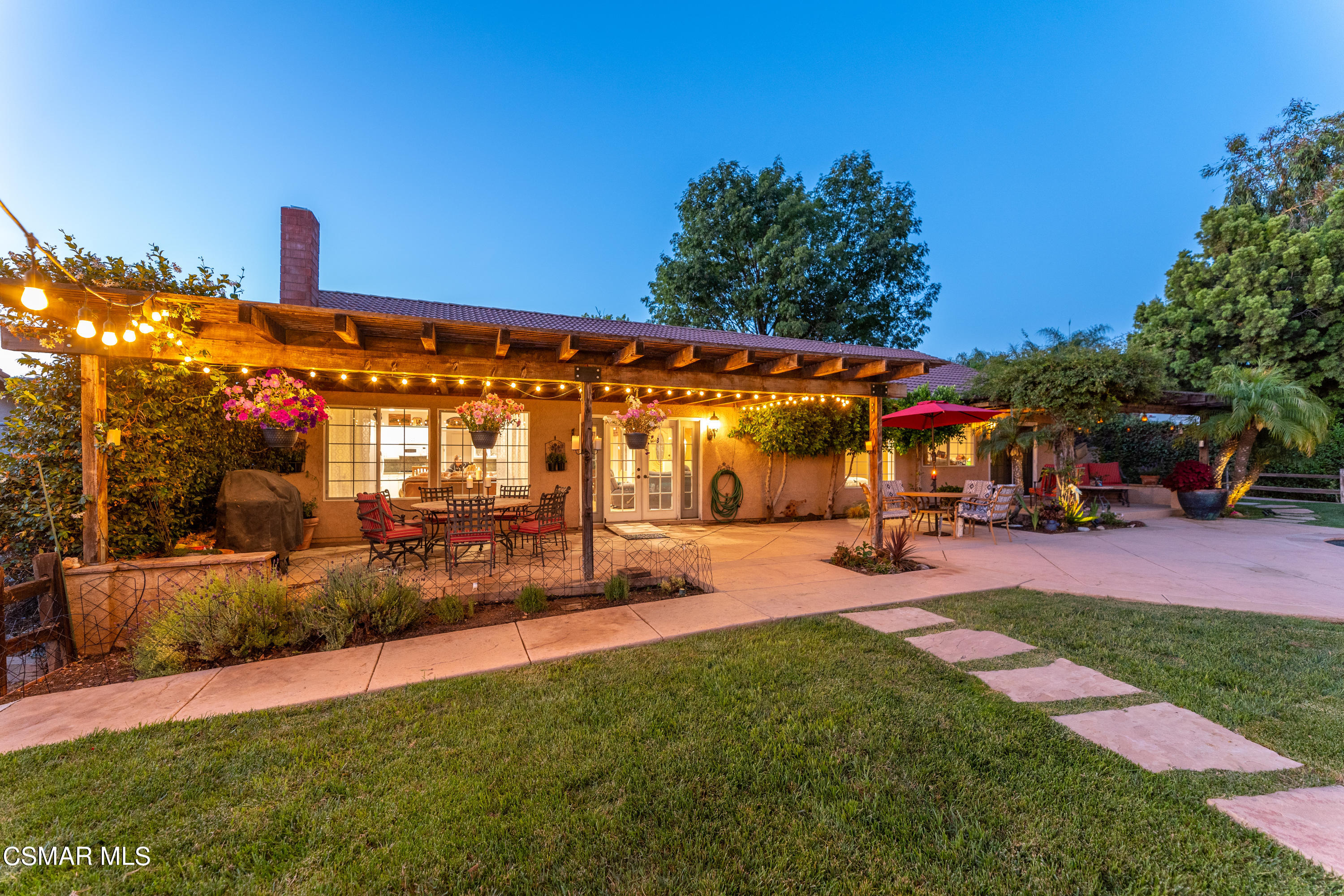 1704 Rambling Road Simi Valley, CA 93065 - Photo 24 of 40 a view of a yard with patio