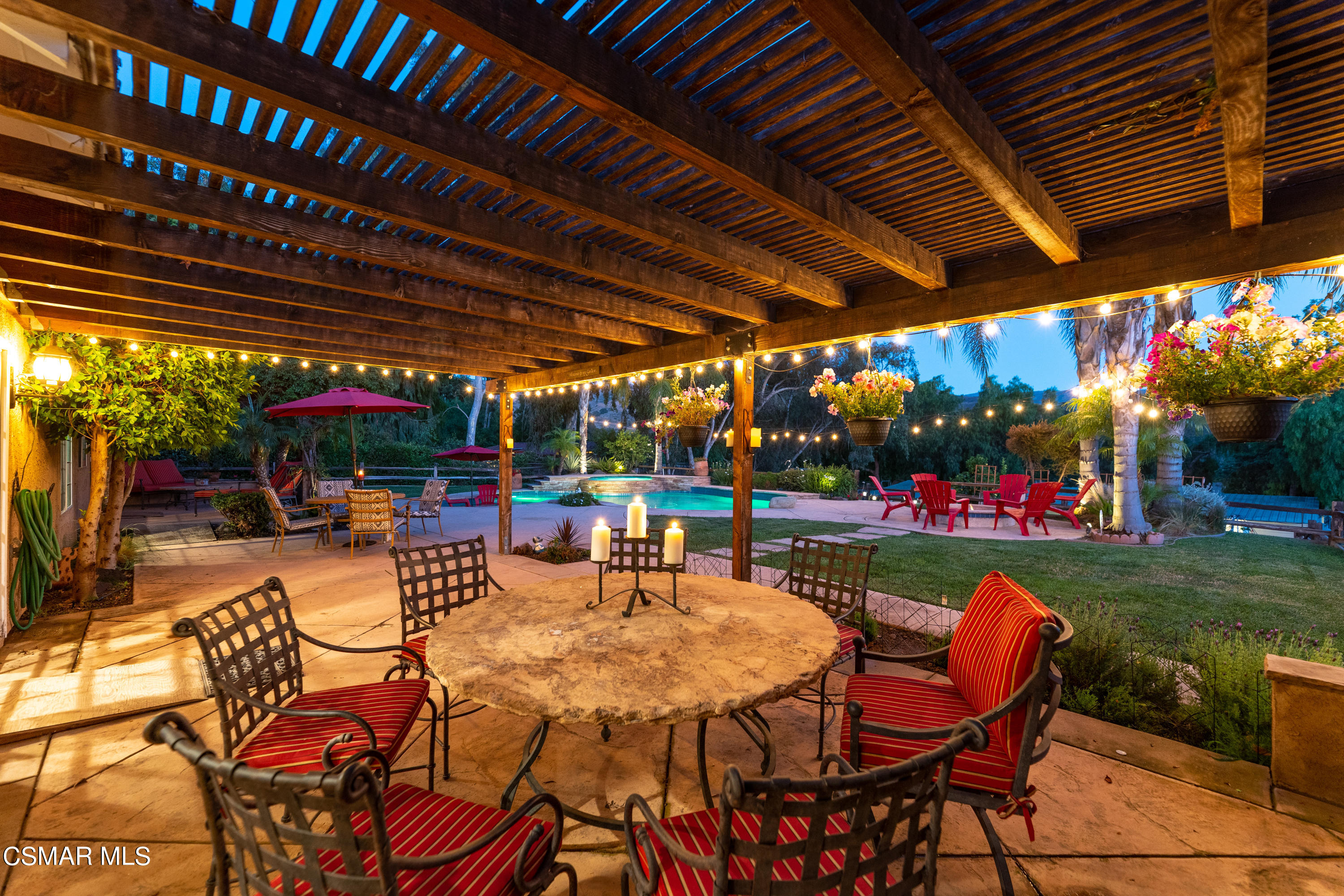 1704 Rambling Road Simi Valley, CA 93065 - Photo 25 of 40 a view of a chairs and tables in patio