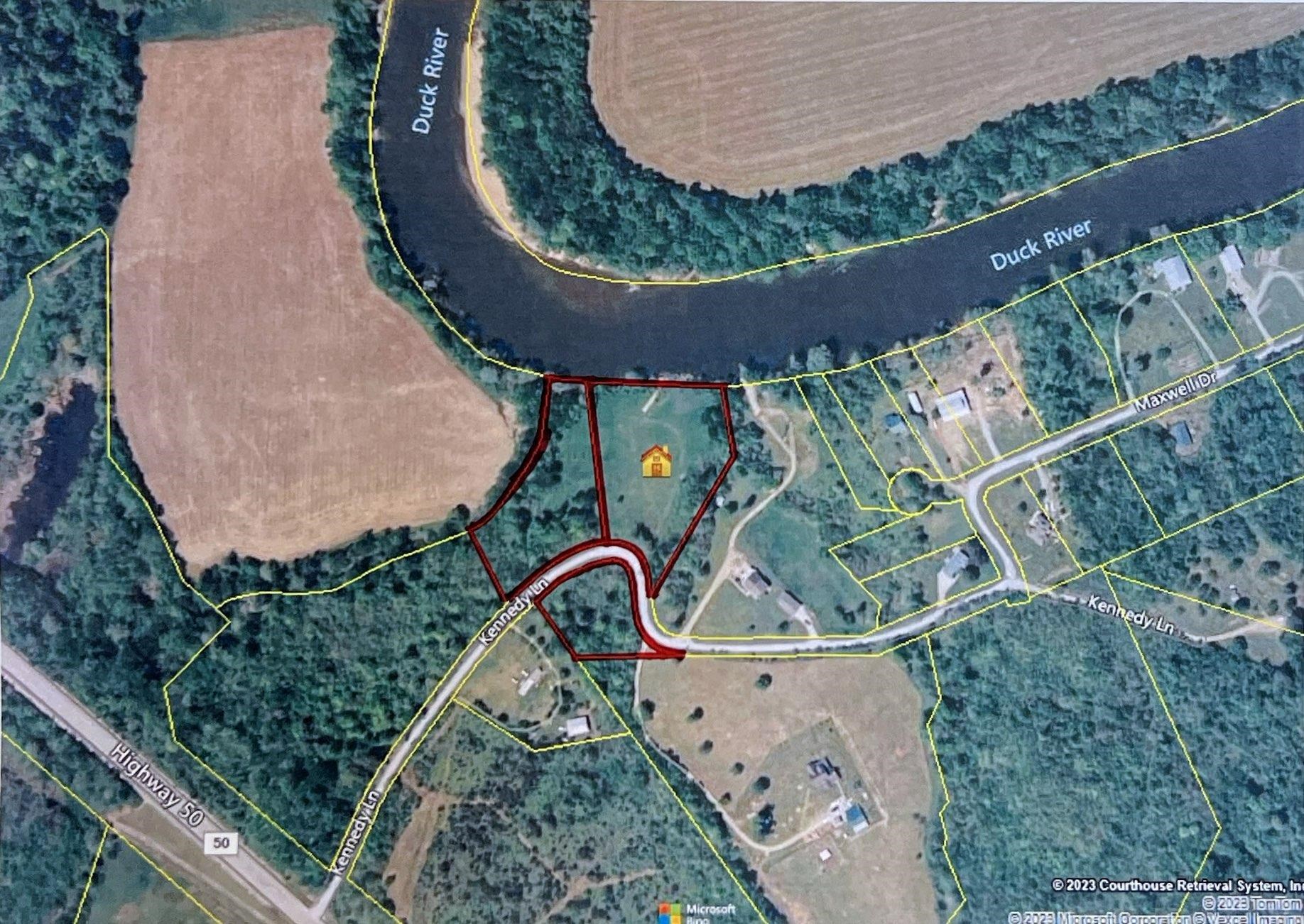 Kennedy Lane Centerville, TN 37033 - Photo 2 of 15 an aerial view of a backyard