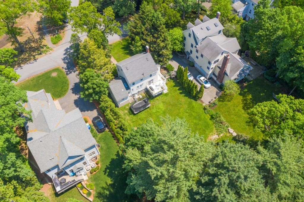 16 Summit Road Wellesley, MA 02482 - Photo 23 of 23 an aerial view of a house with a yard