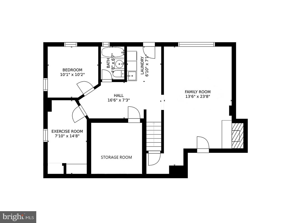 5225 Heming Avenue Springfield, VA 22151 - Photo 36 of 36 Floor Plan-Lower Level