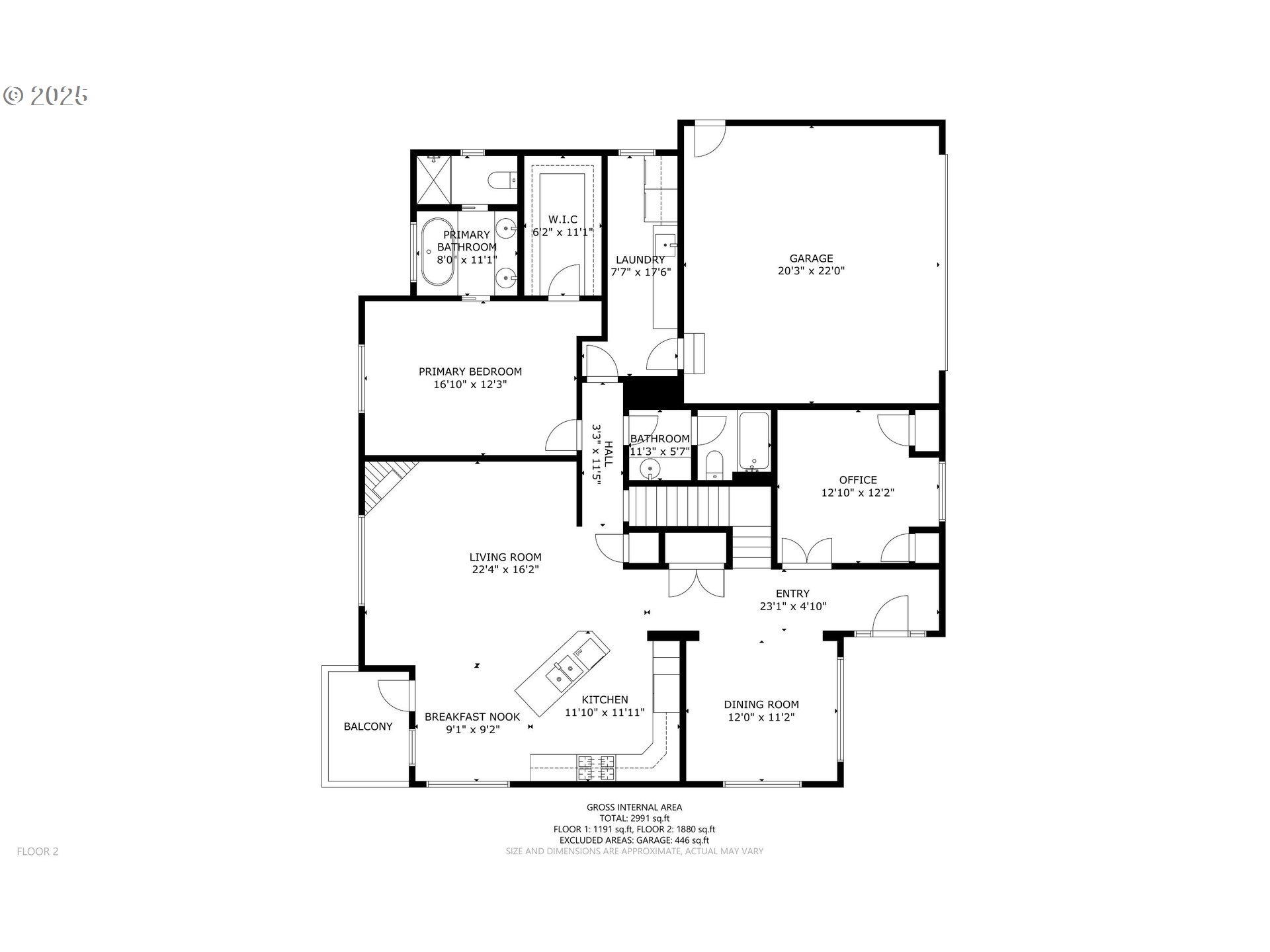 242 Southeast 29th Street Gresham, OR 97080 - Photo 47 of 47 Floor Plan