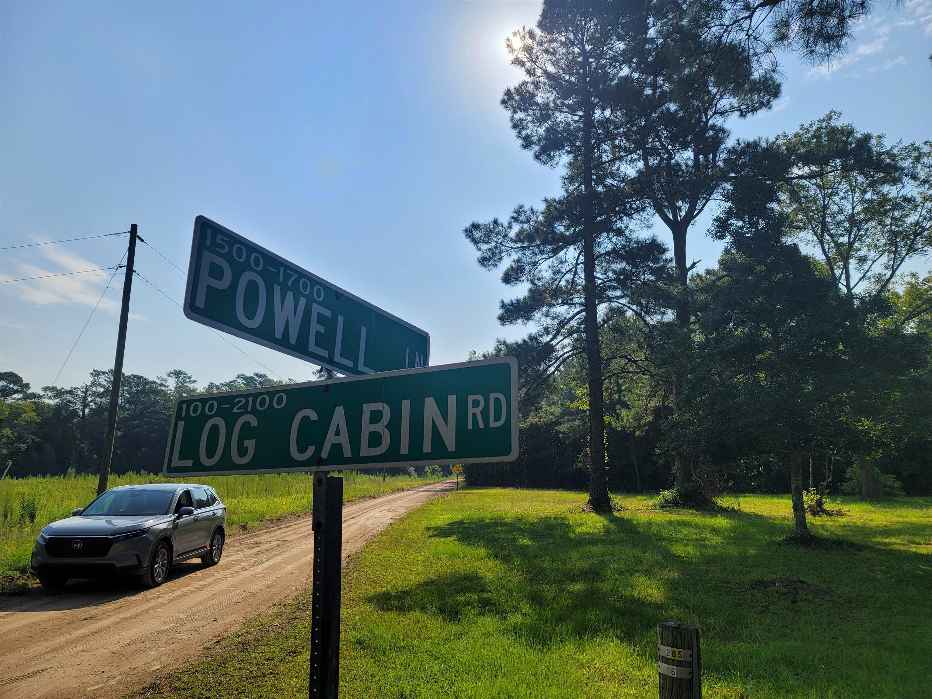Tbd Lot 8 Tbd Lane Loris, SC 29569 - Photo 6 of 6 Intersection of Powell Lane and Log Cabin Rd.