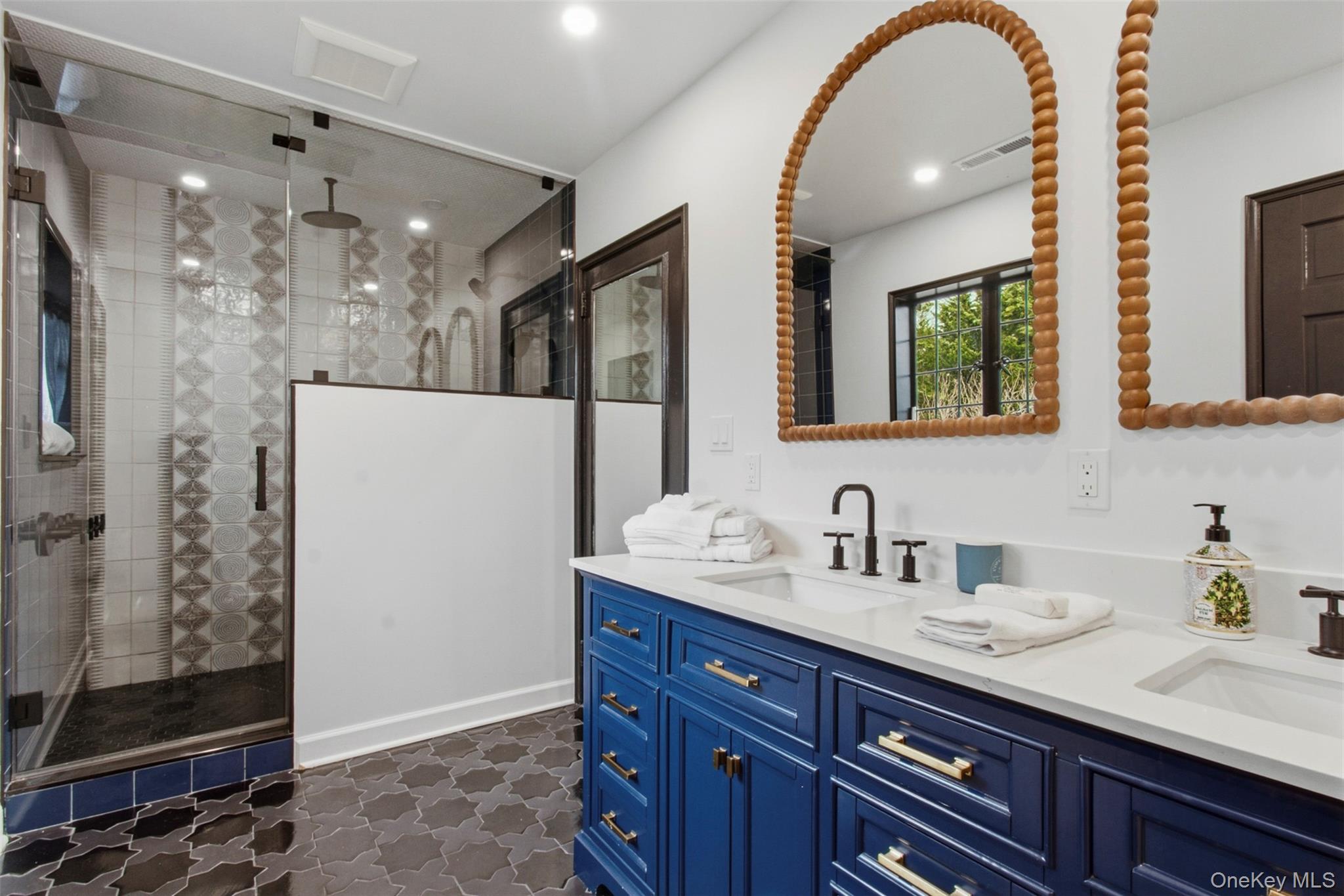 9 Rye Road Rye, NY 10580 - Photo 25 of 50 Renovated primary bathroom.