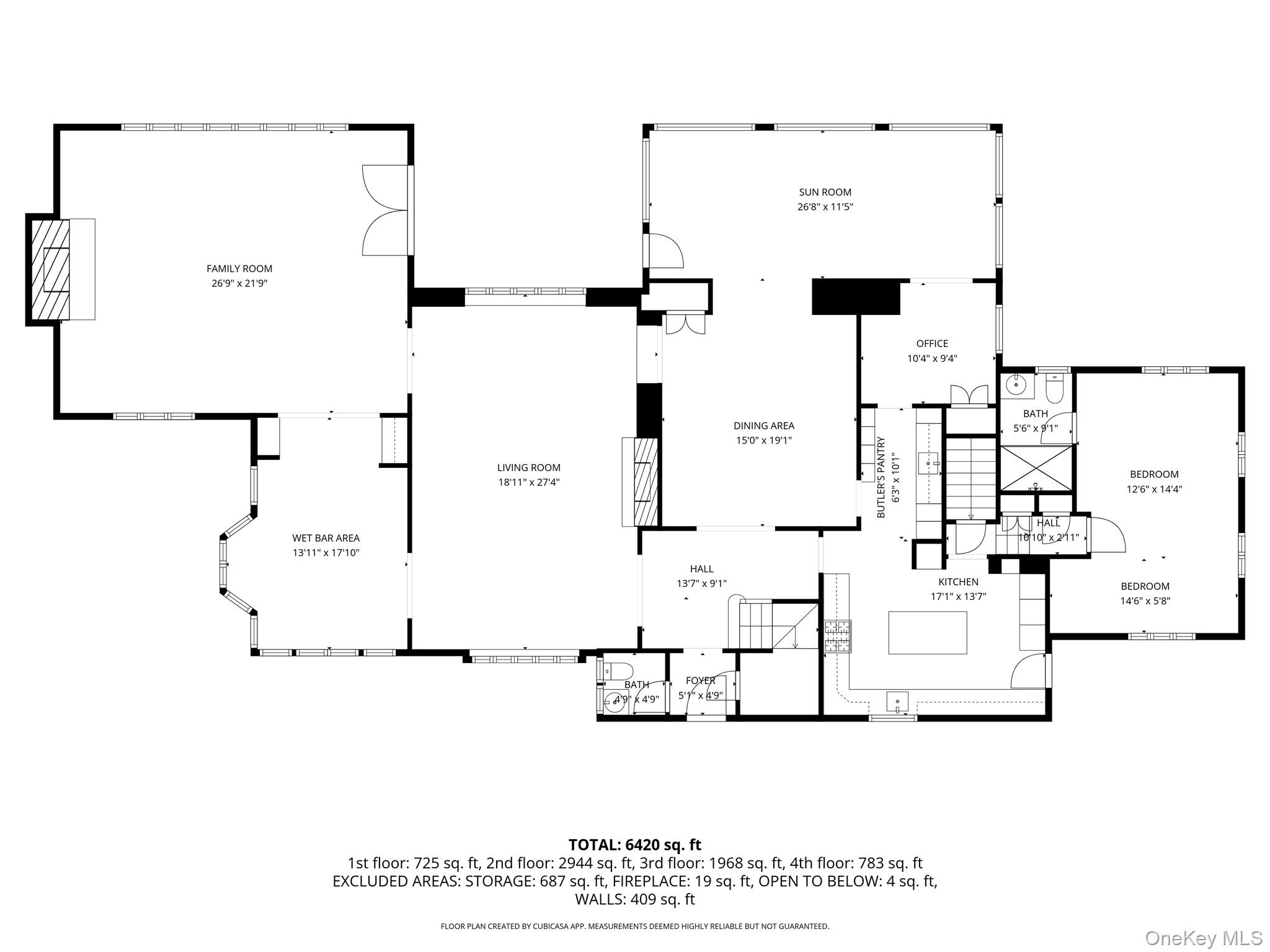 9 Rye Road Rye, NY 10580 - Photo 47 of 50 Main floor floor plan