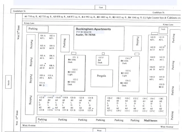 $1,540 | 711 West 32nd Street, Unit 105, Austin, TX 78705