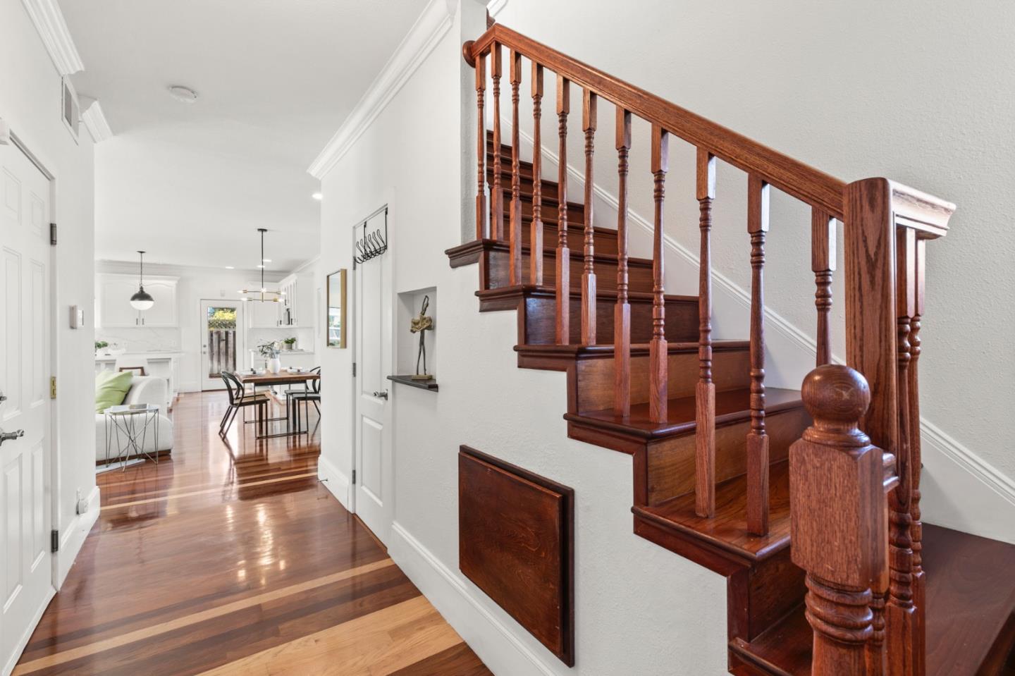 1095 Wright Avenue Mountain View, CA 94043 - Photo 14 of 29 a view of living room kitchen and entryway