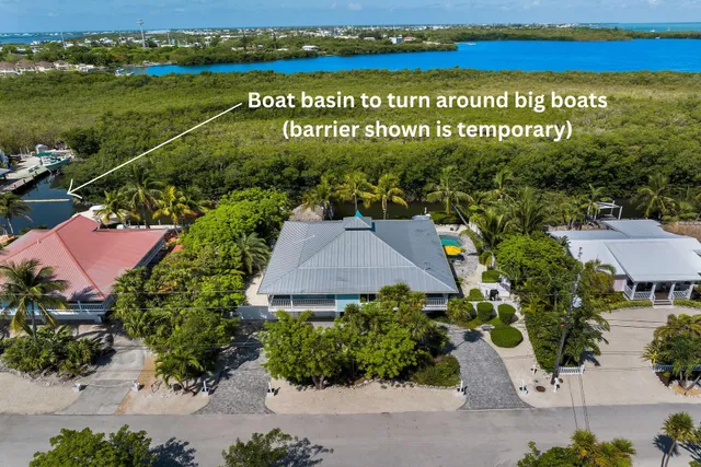 an outdoor space with seating