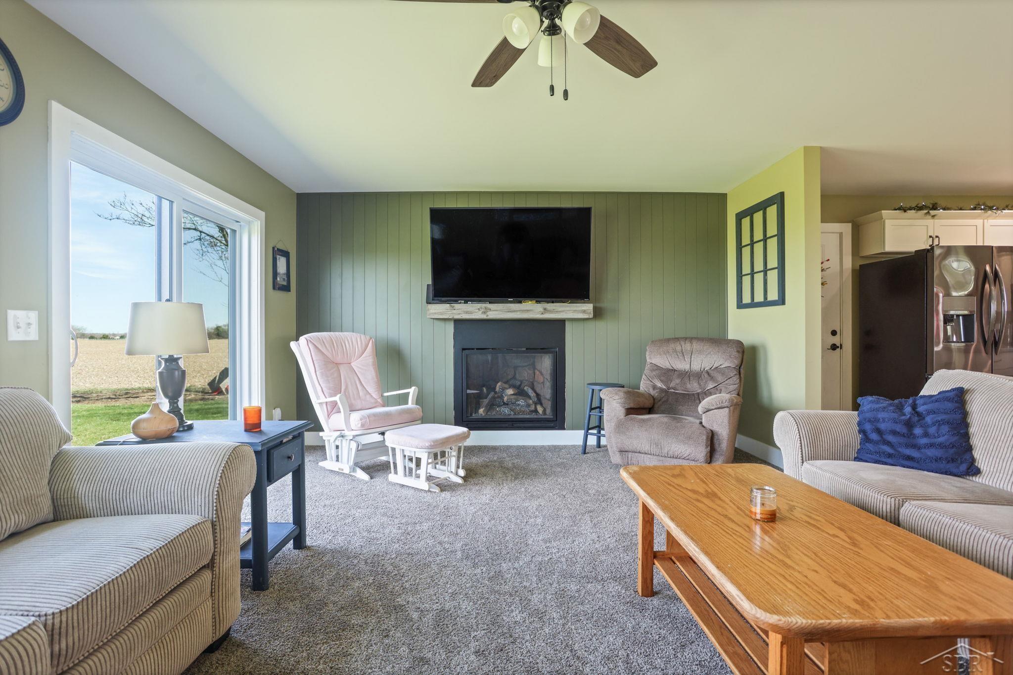 4315 East Laporte Road Freeland, MI 48623 - Photo 9 of 39 New gas fireplace