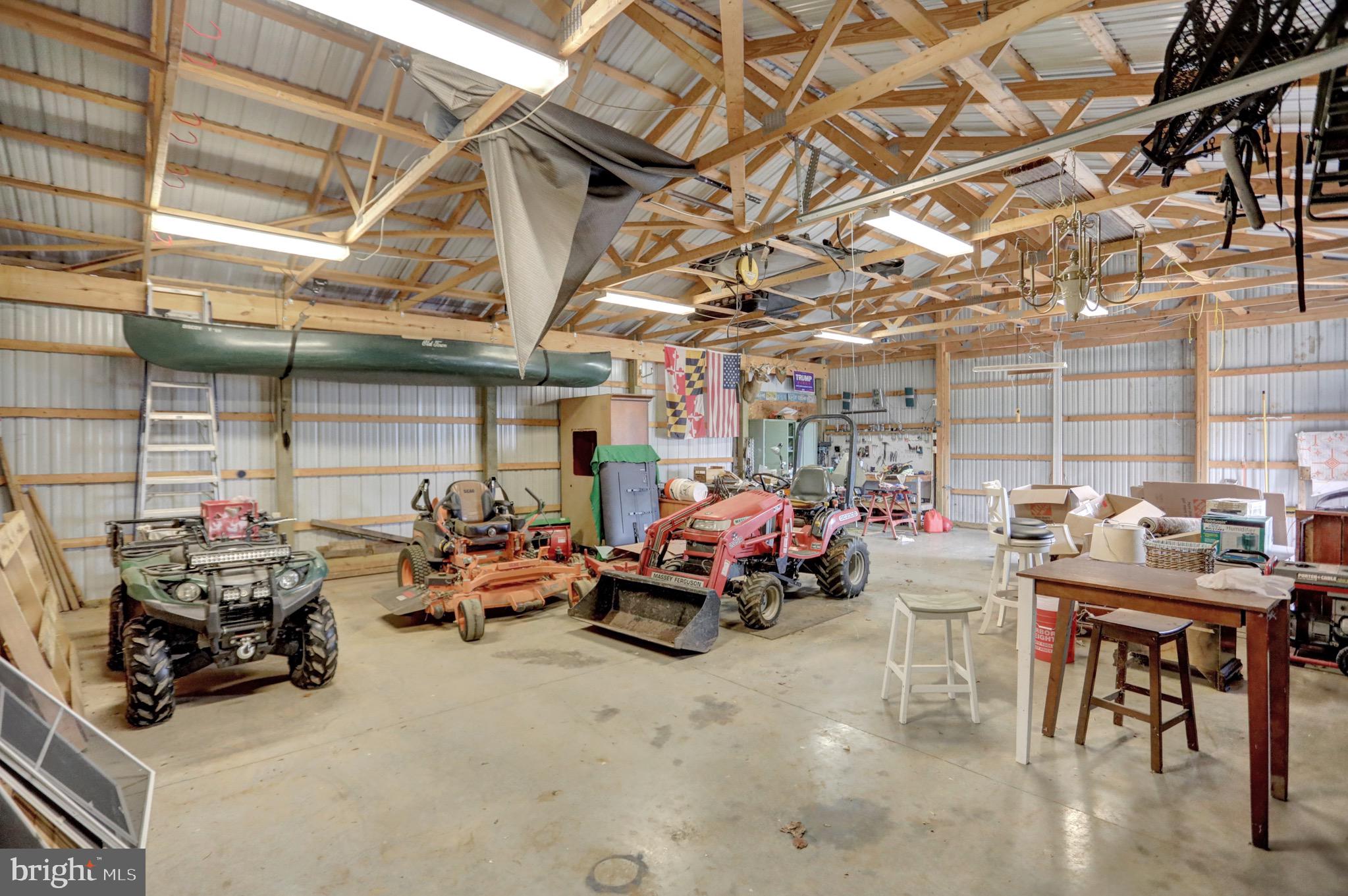 1105 Priestford Road Street, MD 21154 - Photo 6 of 69 Pole barn interior
